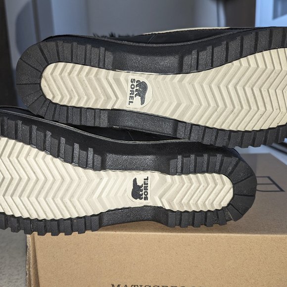 NWOT - Sorel Tivoli II Low Black waterproof snow boots Sz. 8 (fit like 7.5!) - Picture 13 of 14